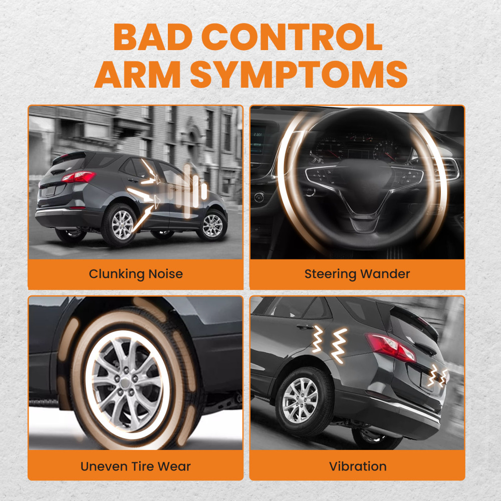 2pcs Front Lower Control Arm compatible for Ford Taurus 2013-2018 compatible for Lincoln MKS MKT 2013-2016