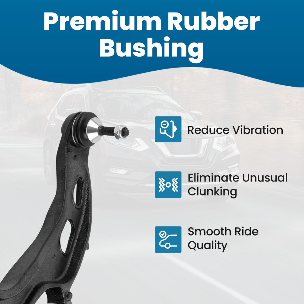 2pcs Front Lower Control Arm compatible for Ford Taurus 2013-2018 compatible for Lincoln MKS MKT 2013-2016