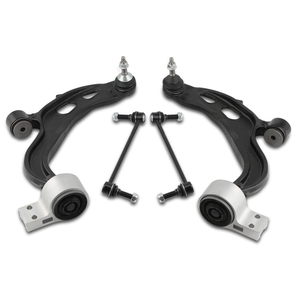 4pcs Front Lower Control Arm compatible for Ford Taurus 2013-2018 compatible for Lincoln MKS MKT 2013-2016