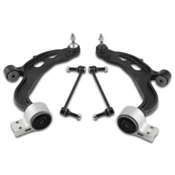 4pcs Front Lower Control Arm compatible for Ford Taurus 2013-2018 compatible for Lincoln MKS MKT 2013-2016