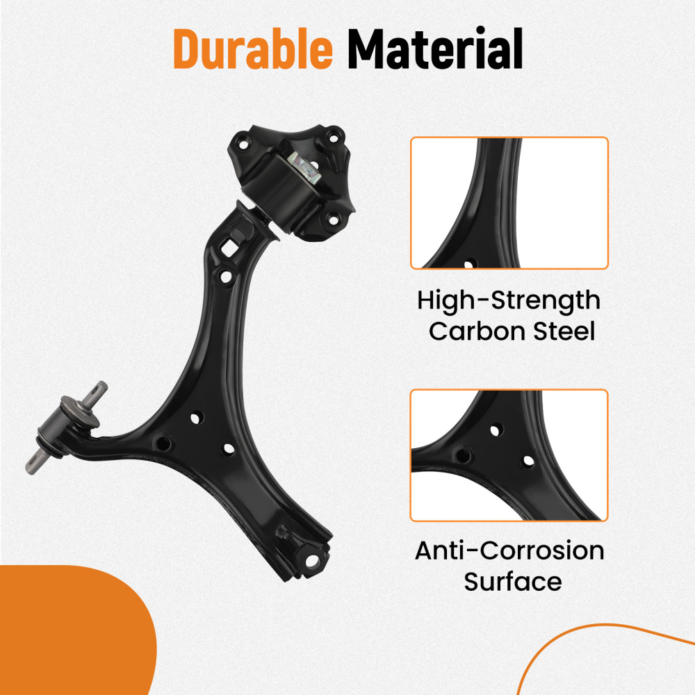 Front Lower Control Arms Left & Right for 2013 2014 2015-2017 compatible for Honda Accord TLX