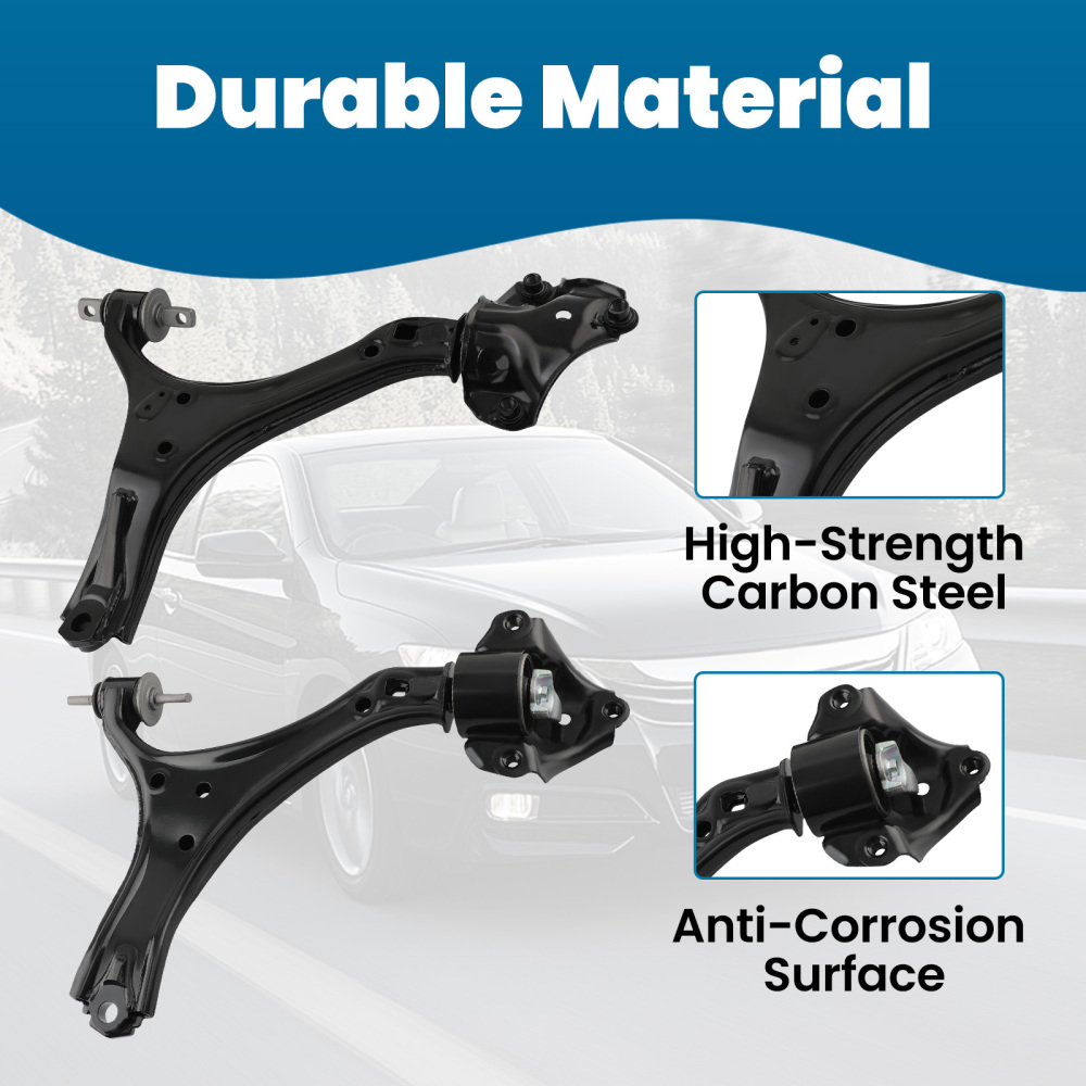 Front Lower Control Arms Left & Right for 2013 2014 2015-2017 compatible for Honda Accord TLX