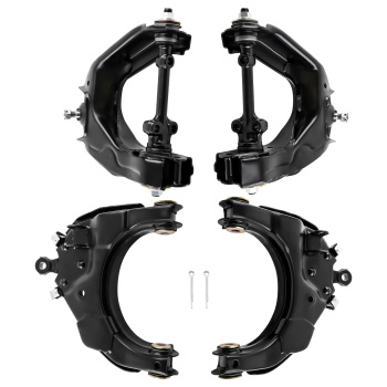 FRONT UPPER+LOWER CONTROL ARM SET compatible for TOYOTA HILUX IFS LN172 LN166 LN167 KZN165