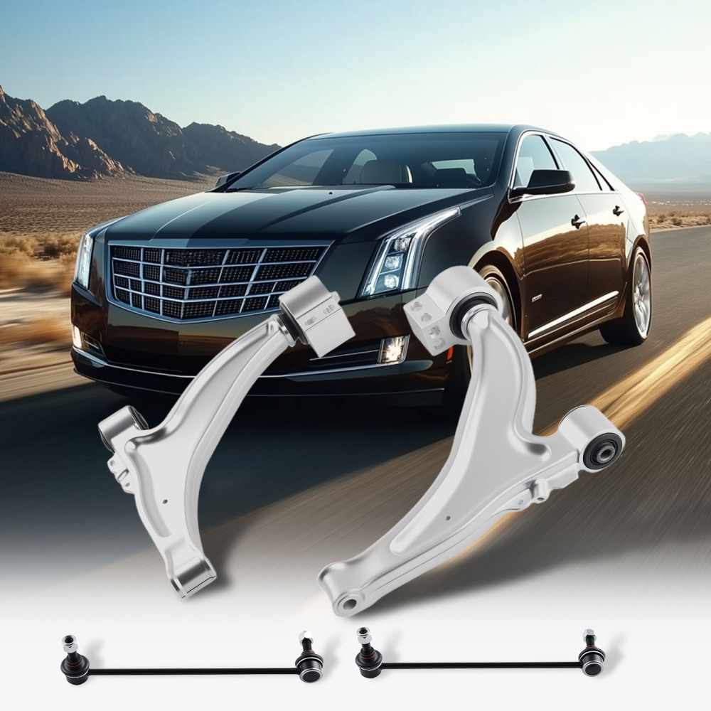 Front Lower Control Arms Sway Bar Links compatible for Buick LaCrosse Regal Cadillac XTS