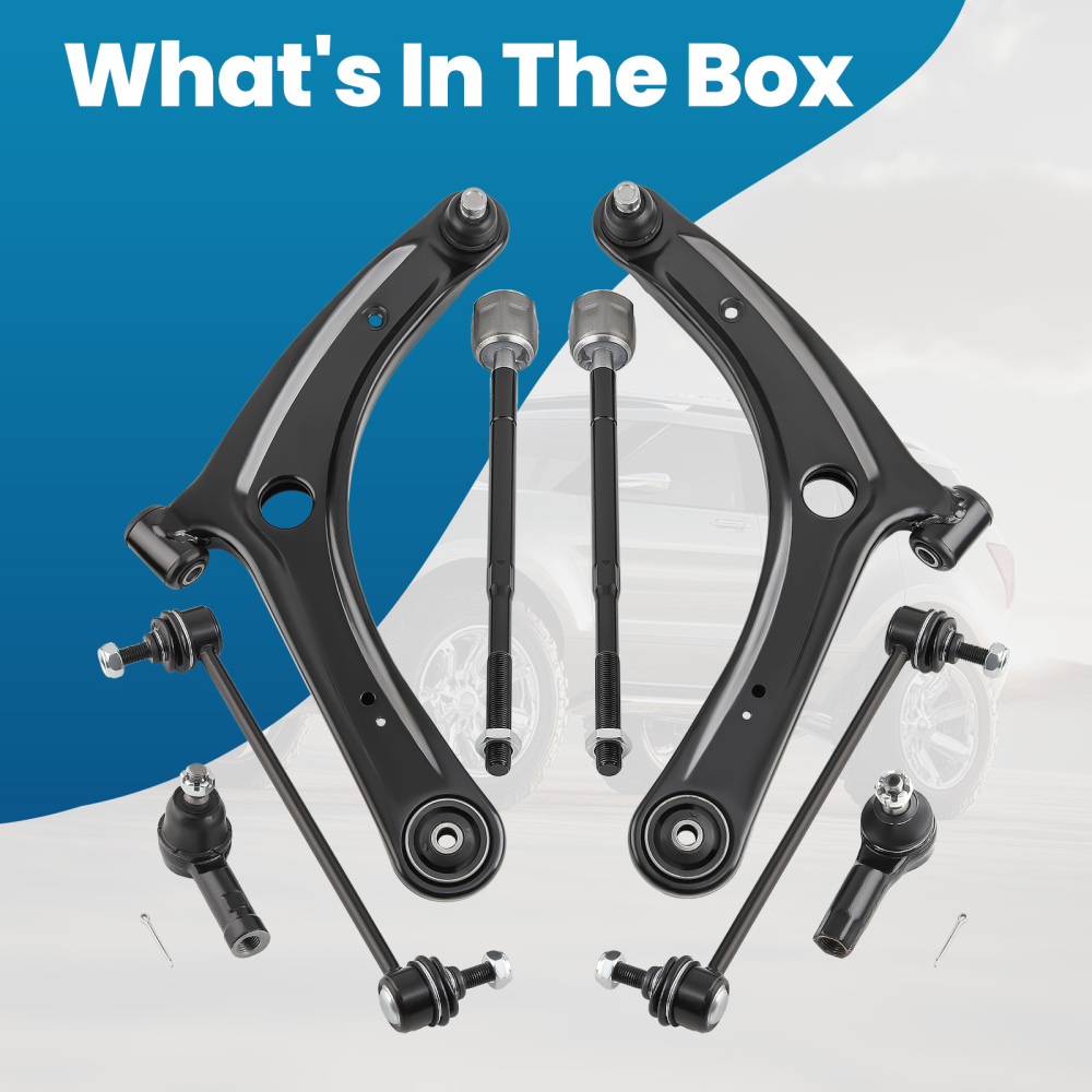 Suspension Kit Front Lower Control Arms compatible for Mitsubishi Lancer 2008-2017 K620548