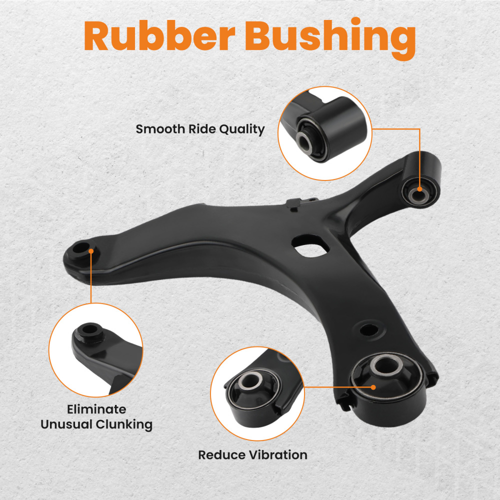 2x Front Lower Control Arm w/Ball Joint compatible for Subaru Legacy Outback 2005-2008 2009