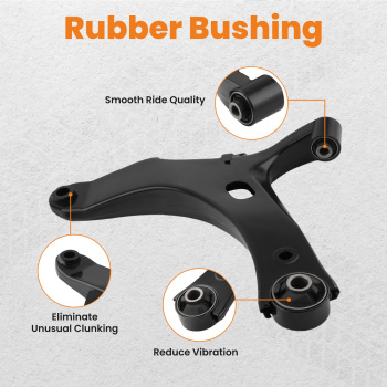 2x Front Lower Control Arm w/Ball Joint compatible for Subaru Legacy Outback 2005-2008 2009