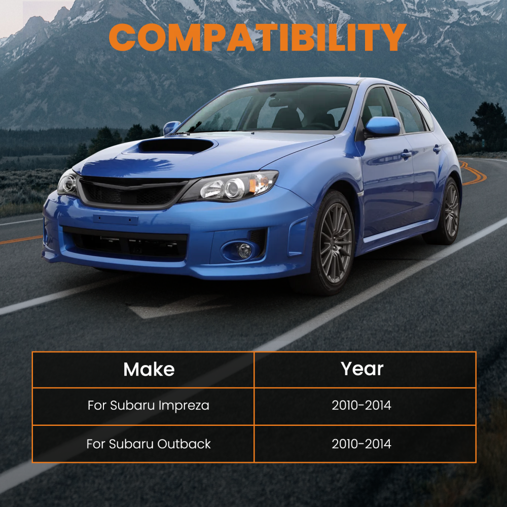 Pair Front Lower Control Arms w/Ball Joint compatible for Subaru Legacy Outback 2010-2014