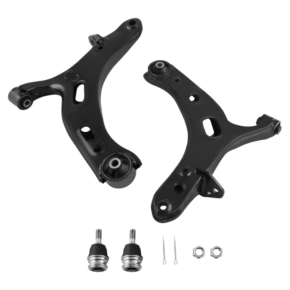 Pair Front Lower Control Arms w/Ball Joint compatible for Subaru Legacy Outback 2010-2014
