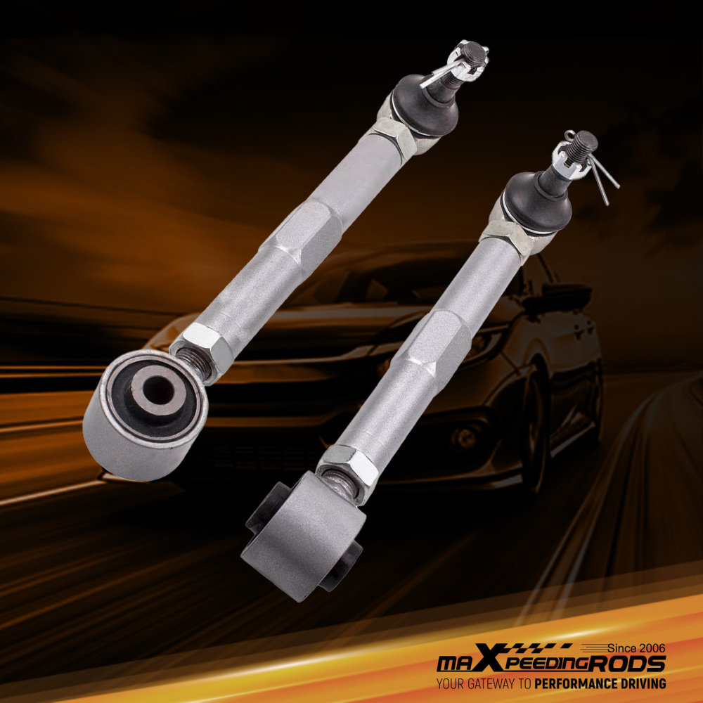Compatible for Lexus IS300 GS300 GS400 GS430 2 Pcs Adjustable Rear Toe Control Arms Kits suspension arms