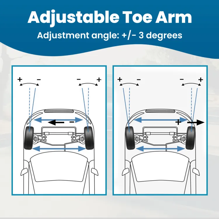 Godspeed Adjustable Rear Toe Arms For Lexus IS300 (XE10) 2001-2006 - Suspension Kit