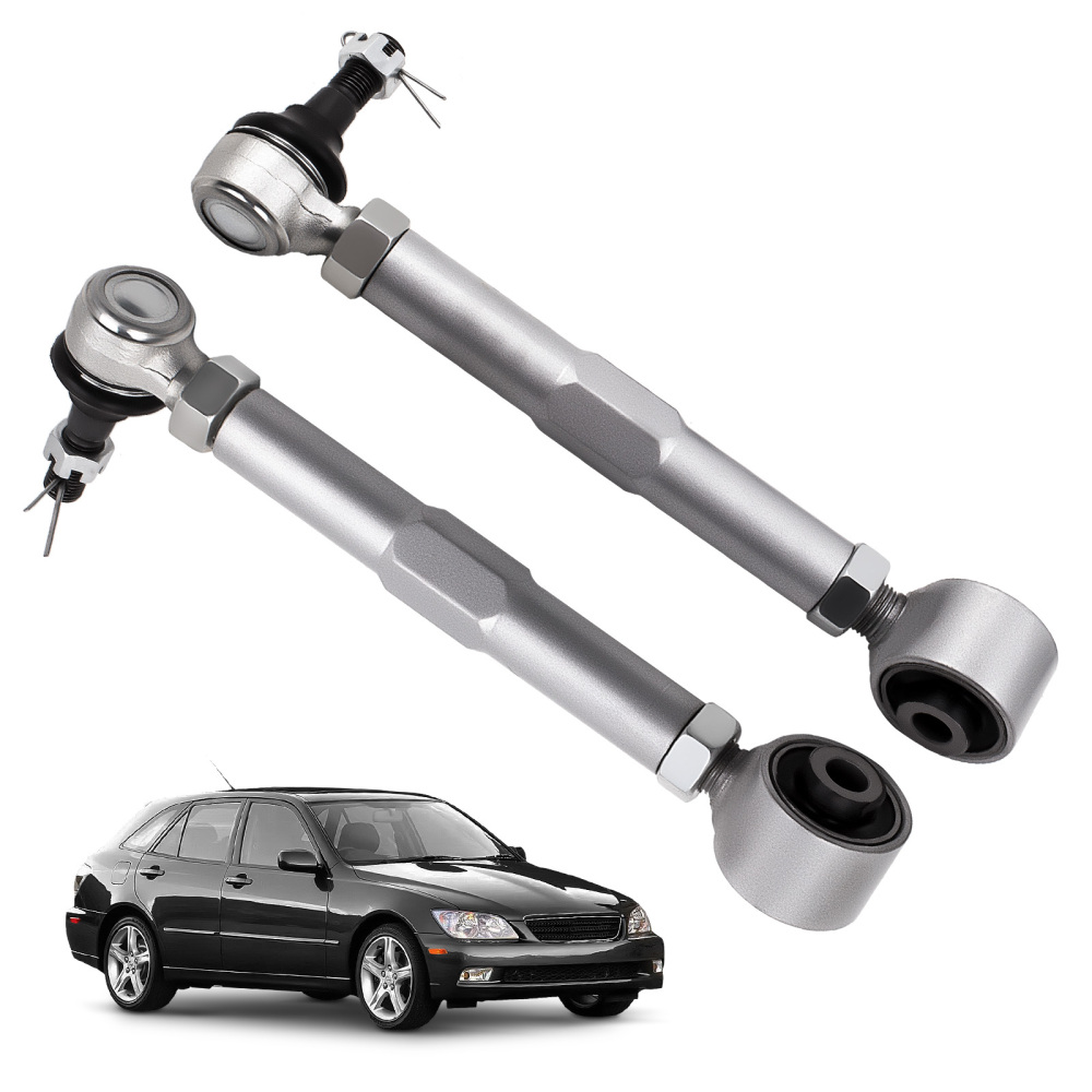 Compatible for Lexus IS300 GS300 GS400 GS430 Adjustable Rear Toe 2 Pcs Control Arms Kits suspension arms