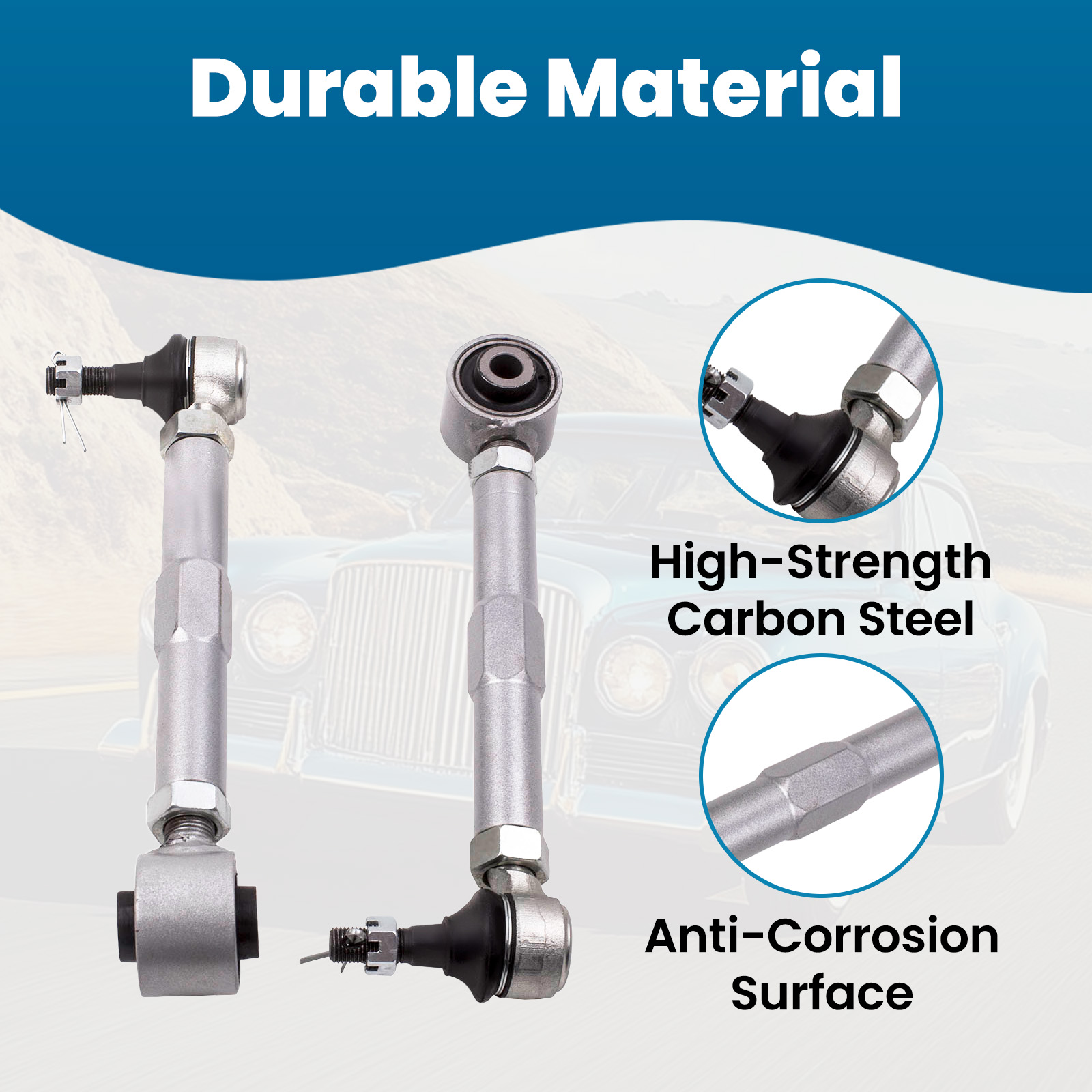 Maxpeedingrods 2 Pcs Control Arms Kits compatible for Lexus