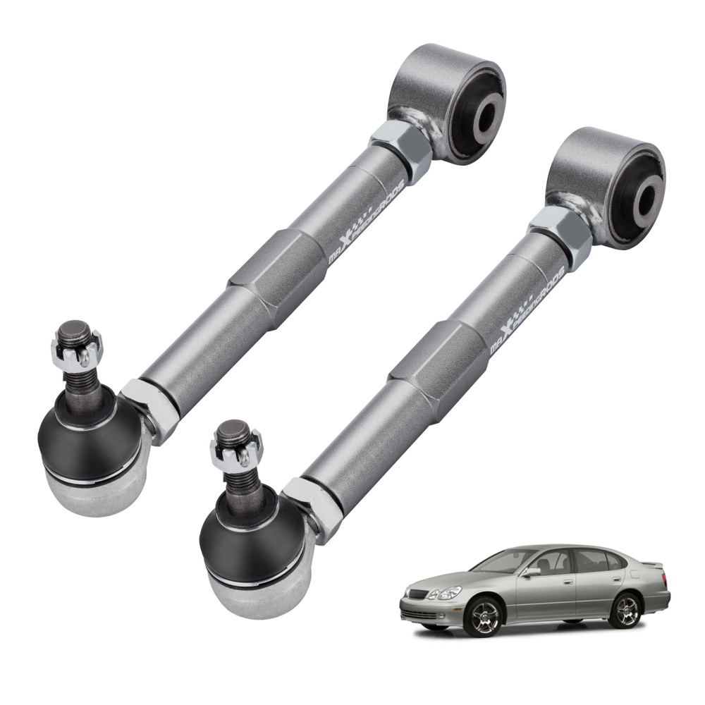 2x Adjustable Rear Toe Control Arms Kits compatible pour Lexus IS300 GS300 GS400 GS430 NEW