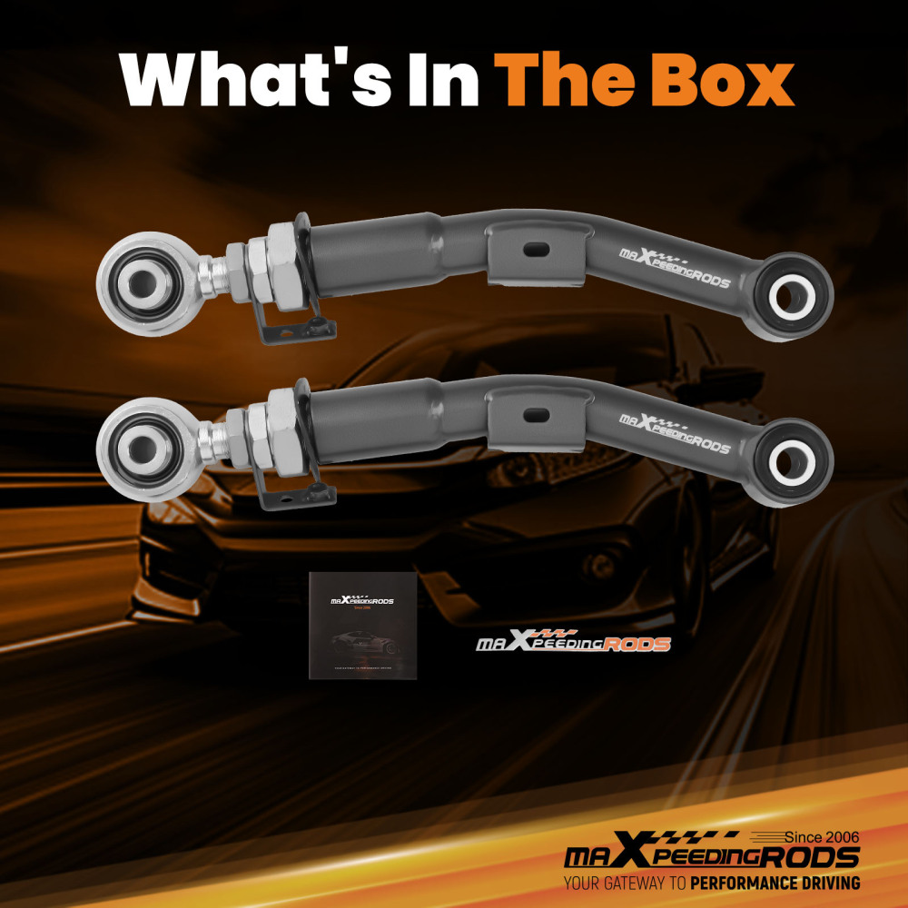 Rear Upper Adjustable Camber Arms compatible for Lexus GS350 GS200t GS450h IS350 2013-2023