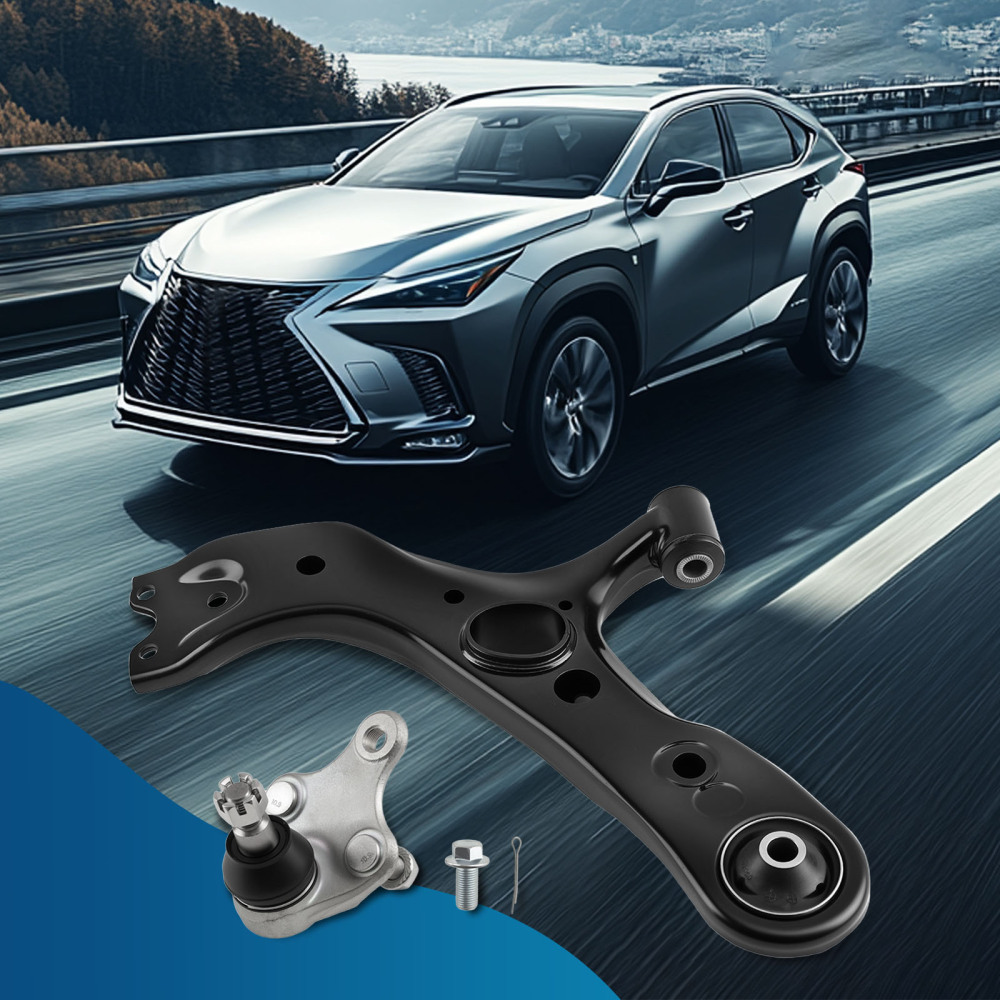 Front Lower Control Arm Left Driver Side W/ Ball Joint compatible for Toyota Rav4 2006-2018