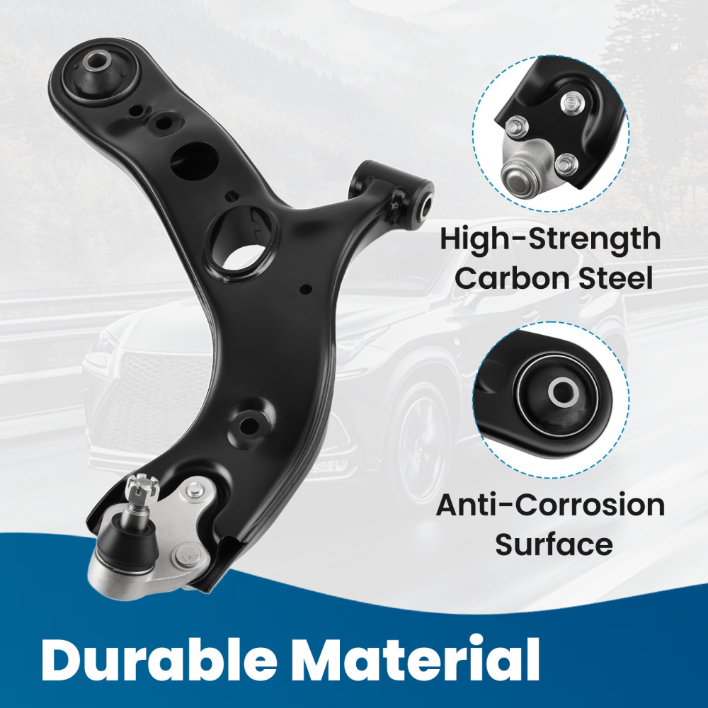 Front Lower Control Arm Left Driver Side W/ Ball Joint compatible for Toyota Rav4 2006-2018