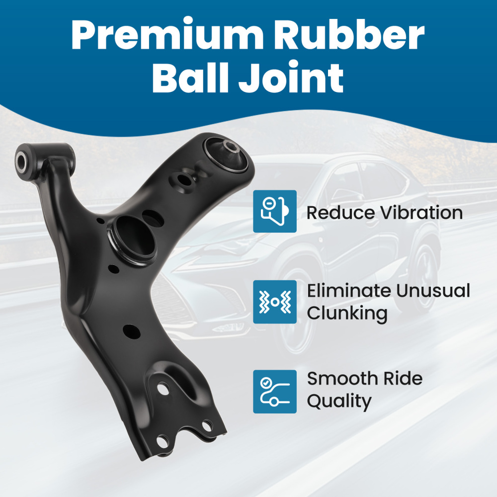 Front Lower Control Arm Left Driver Side W/ Ball Joint compatible for Toyota Rav4 2006-2018