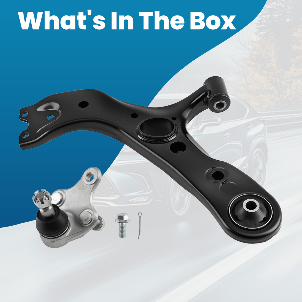 Front Lower Control Arm Left Driver Side W/ Ball Joint compatible for Toyota Rav4 2006-2018