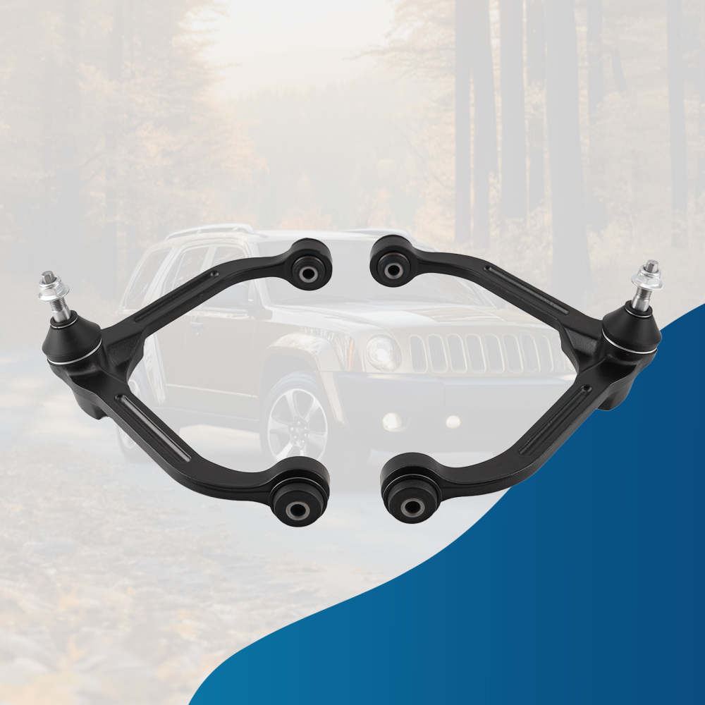 2pc Front Upper Control Arm Kit compatible for Jeep Liberty 2002 2003 2004 2005 2006 2007