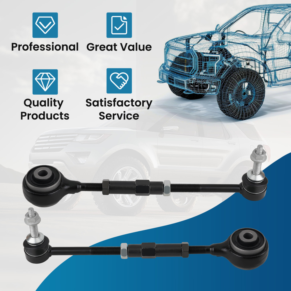 MaXpeedingrods Rear Upper Forward Lateral Links for 2011-19 compatible for Ford Flex Taurus MKT