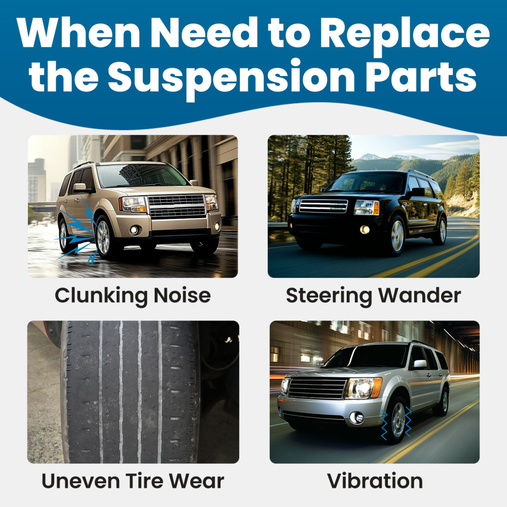 MaXpeedingrods Rear Upper Forward Lateral Links for 2011-19 compatible for Ford Flex Taurus MKT