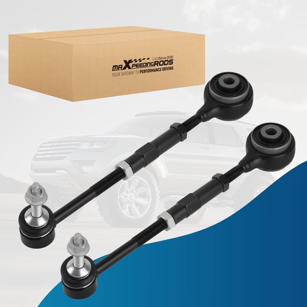 MaXpeedingrods Rear Upper Forward Lateral Links for 2011-19 compatible for Ford Flex Taurus MKT