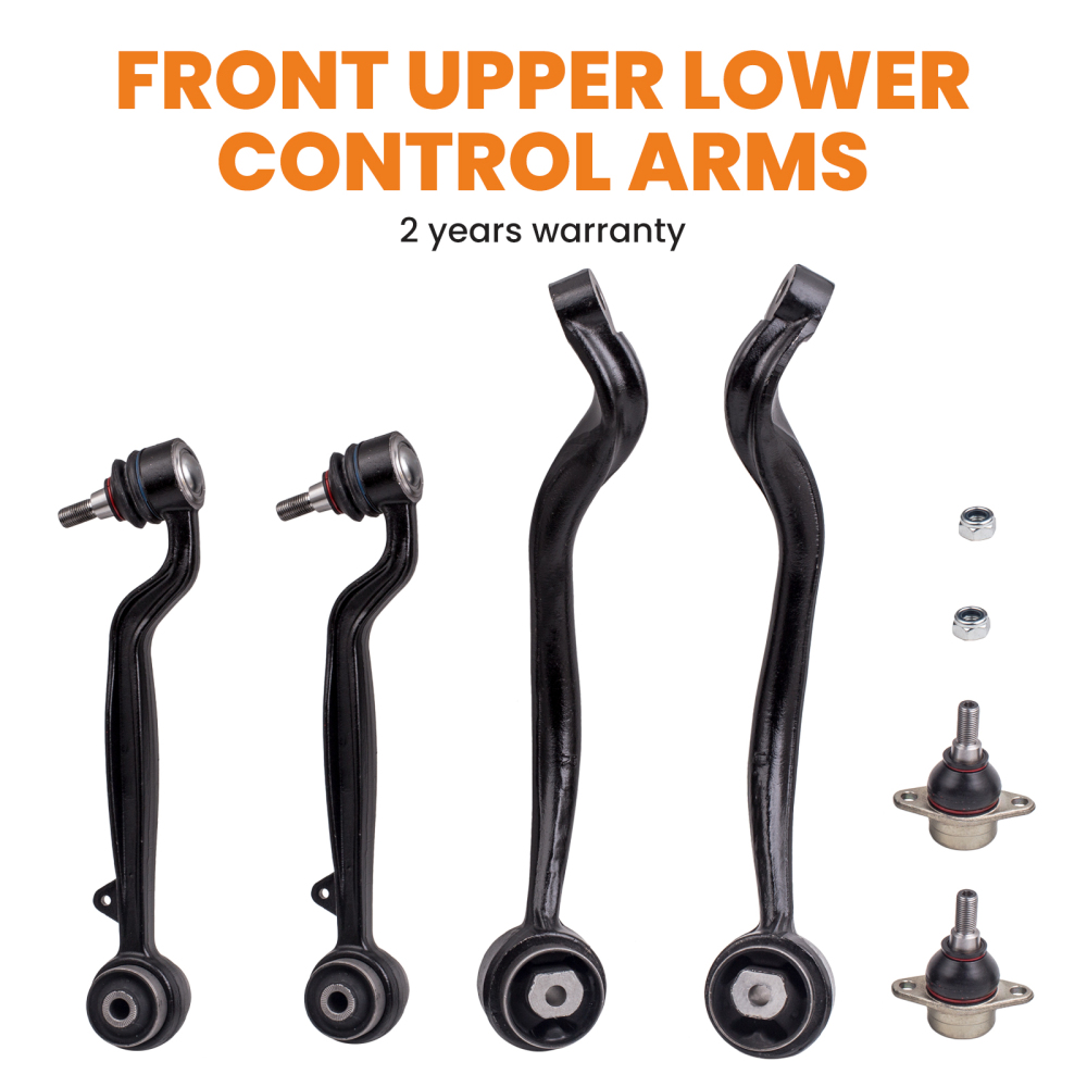 New Front Upper & Lower Track Control Arm Kit compatible for Range Rover L322 2002-2012