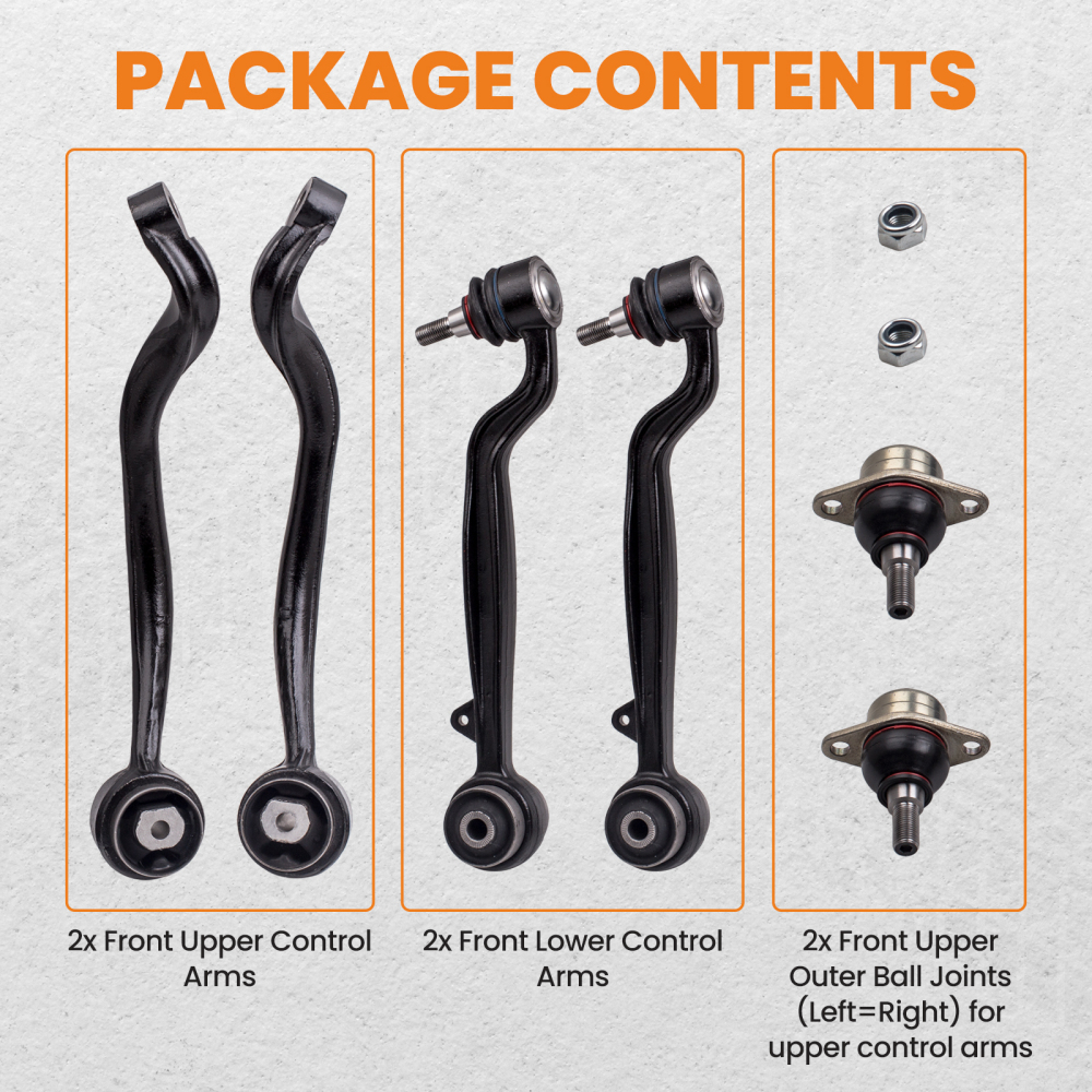PER L322 Superiore Sospensione Inferiore Bracci Di Controllo Giunti A Sfera Kit