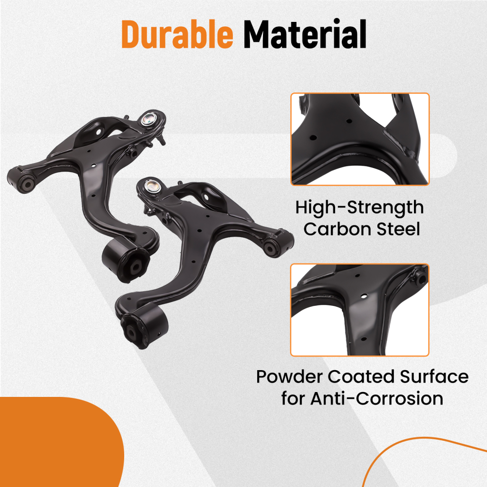 PAIR FRONT LOWER WISHBONE CONTROL ARM KIT compatible for RANGE ROVER SPORT 2005-13 LR029306