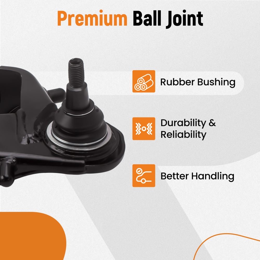 PAIR FRONT LOWER WISHBONE CONTROL ARM KIT compatible for RANGE ROVER SPORT 2005-13 LR029306