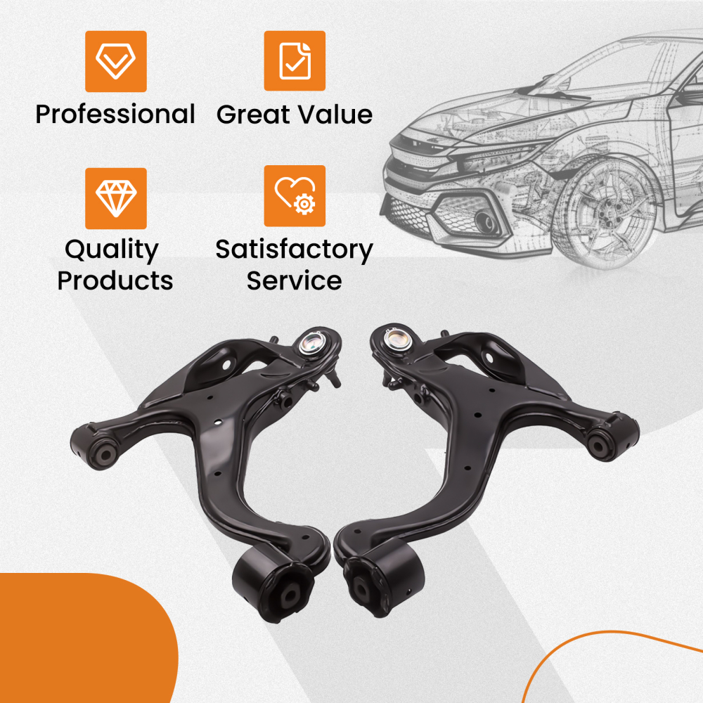 PAIR FRONT LOWER WISHBONE CONTROL ARM KIT compatible for RANGE ROVER SPORT 2005-13 LR029306