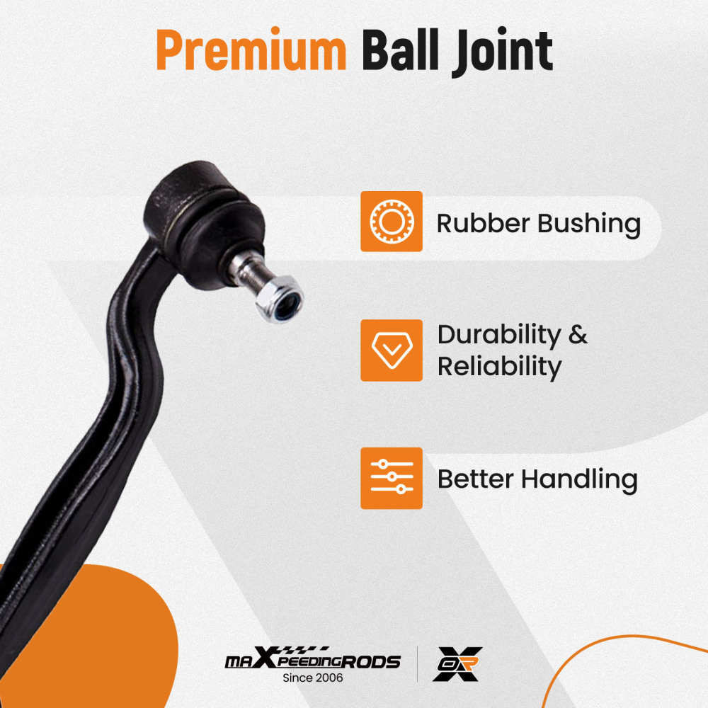 FRONT SUSPENSION CONTROL ARMS BALL JOINTS compatible for LAND ROVER RANGE ROVER L322 03-12