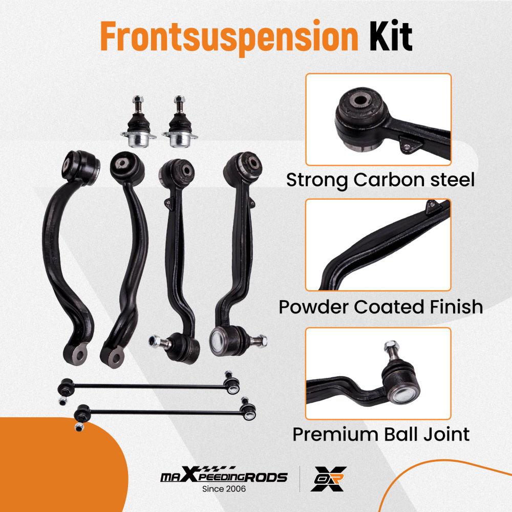 FRONT SUSPENSION CONTROL ARMS BALL JOINTS compatible for LAND ROVER RANGE ROVER L322 03-12