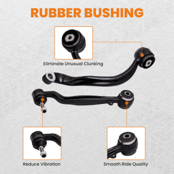 8 Pieces Kit Bras De Suspension compatible pour Land Rover Range compatible pour Rover III LM L322 4x4