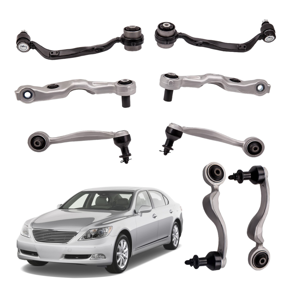 8 Pcs Front Upper Driver and Passenger compatible for Lexus LS460 RWD Models 2007-2008