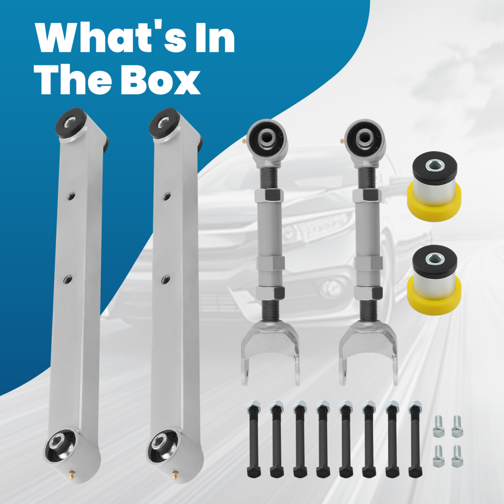 Adjustable Rear Control Trailing Arms compatible for A Body 67-72 compatible for Chevelle Cutlass