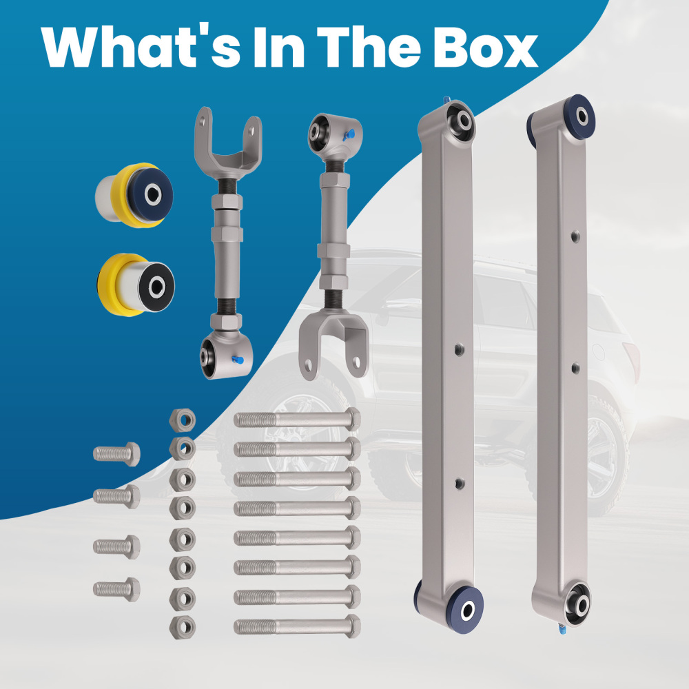 Adjustable Rear Control Trailing Arms compatible for A Body 67-72 compatible for Chevelle Cutlass