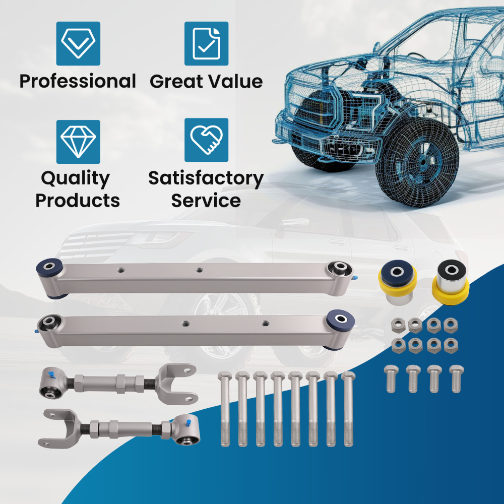 Adjustable Rear Control Trailing Arms compatible for A Body 67-72 compatible for Chevelle Cutlass