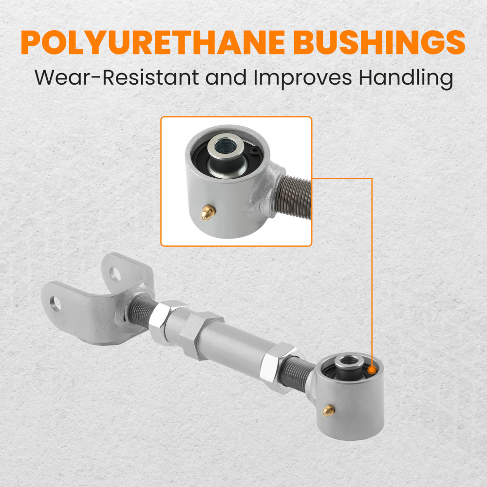 Adjustable Rear Control Trailing Arms compatible for A Body 67-72 compatible for Chevelle Cutlass