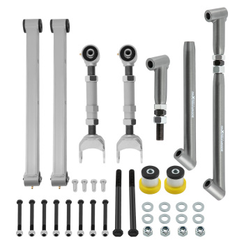 Rear Control Arms Trailing Arms Brace Kit compatible for GM A-Body 68-72 compatible for Chevelle GTO