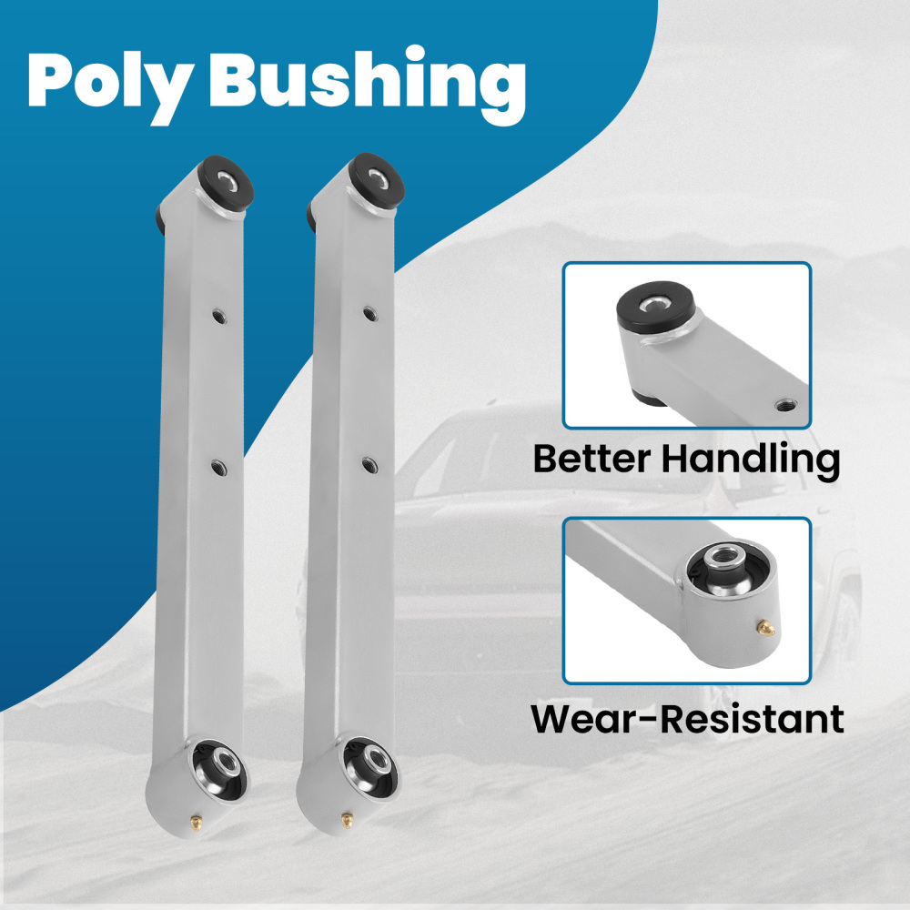 Rear Control Arms Trailing Arms Brace Kit compatible for GM A-Body 68-72 compatible for Chevelle GTO