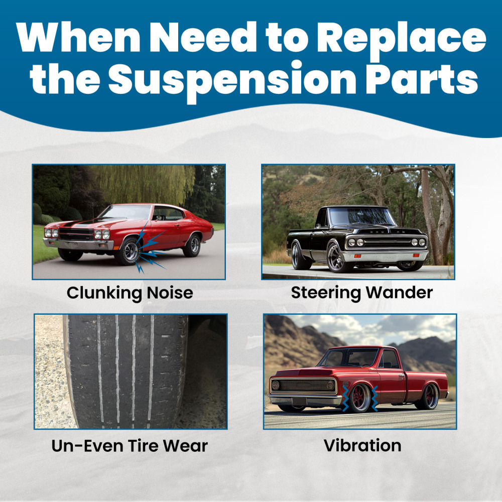 Rear Control Arms Trailing Arms Brace Kit compatible for GM A-Body 68-72 compatible for Chevelle GTO