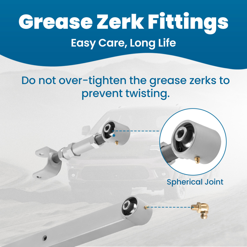 Rear Control Arms Trailing Arms Brace Kit compatible for GM A-Body 68-72 compatible for Chevelle GTO