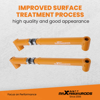 Rear Lower Control Arms compatible for Chevrolet Chevelle 1968-72 Suspension Trailing Kits