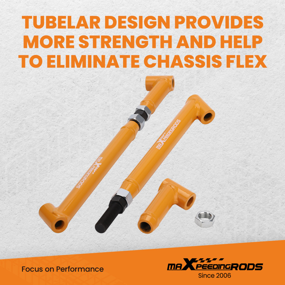 Rear Lower Control Arms compatible for Chevrolet Chevelle 1968-72 Suspension Trailing Kits