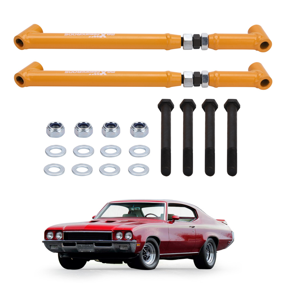 Rear Lower Control Arms compatible for Chevrolet Chevelle 1968-72 Suspension Trailing Kits