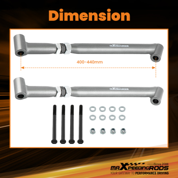 Control Arms Brace Trailing compatible para A Body compatible para Chevelle Cutlass compatible para GTO para 442 GS 68-72