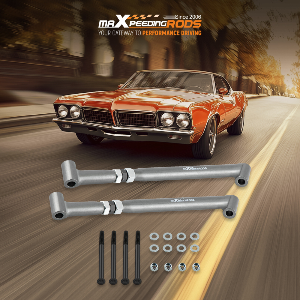 Control Arms Brace Trailing compatible for A Body compatible for Chevelle Cutlass compatible for GTO 442 GS 68-72