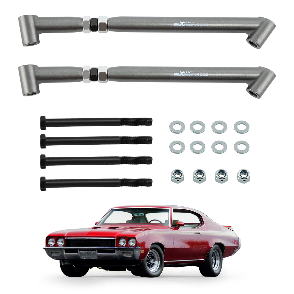 Rear Brace Trailing Suspension compatible for GMC Control Arm w/bushing for El Camino 68-72